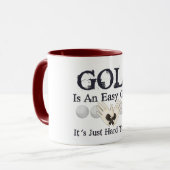 Einfaches Golf Tasse (Vorderseite Links)