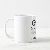 Einfaches Golf Tasse (Links)