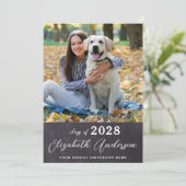 Einfaches Graduiertensystem für Foto, benutzerdefi Ankündigung (Stehend Vorderseite)