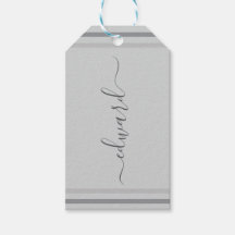 Einfaches graues Individuelle Name