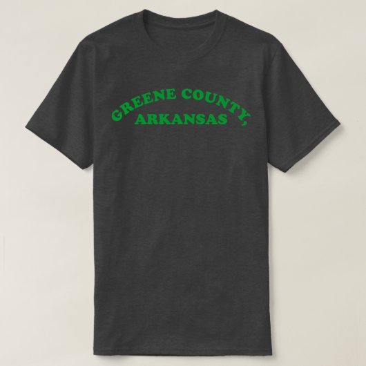Einfaches Greene County T-Shirt (Design vorne)