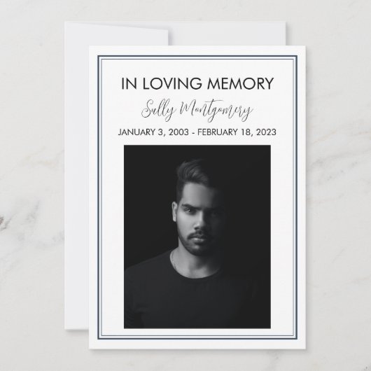 Einfaches Grenzbeerungsprogramm Einladung (Vorderseite)