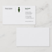 Einfaches Grid Visitenkarte (Vorne/Hinten)