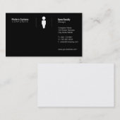 Einfaches Grid Visitenkarte (Vorne/Hinten)