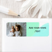 einfaches, grün blaues Aquarellbild (Insitu)