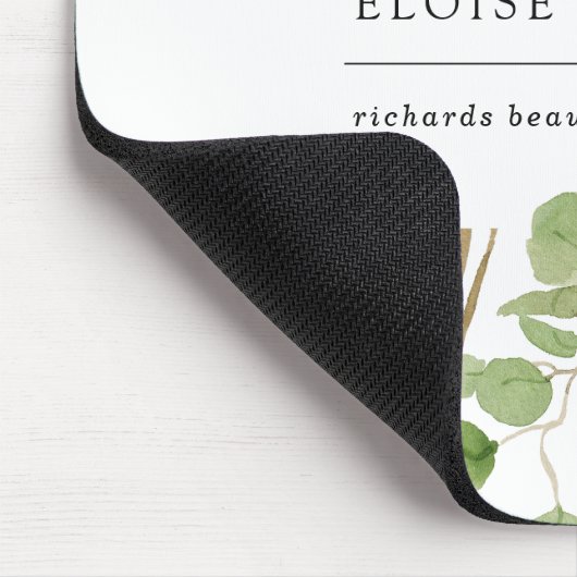 Einfaches Grün Mousepad (Ecke)