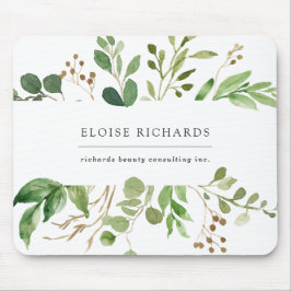 Einfaches Grün Mousepad