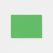 Einfaches Grün Post-it Klebezettel (Vorderseite)