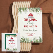 Einfaches Grünes Party Einladung