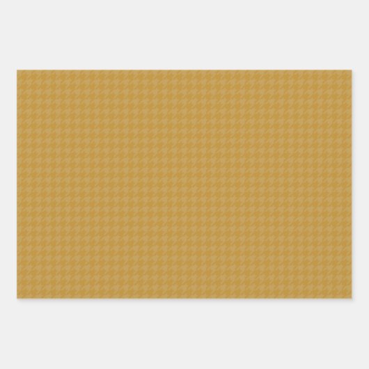 Einfaches Hahnentrittmuster Azteken Geschenkpapier Set (Vorderseite 2)