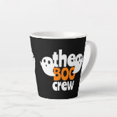Einfaches Halloween-Crew-Gespenst Milchtasse (Rechte Ecke)