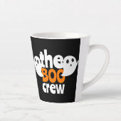 Einfaches Halloween-Crew-Gespenst Milchtasse (Rechts)