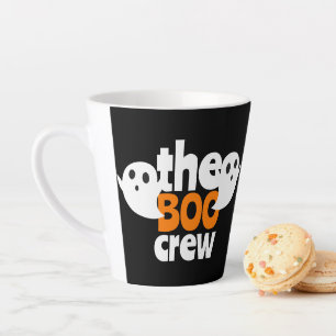 Einfaches Halloween-Crew-Gespenst Milchtasse