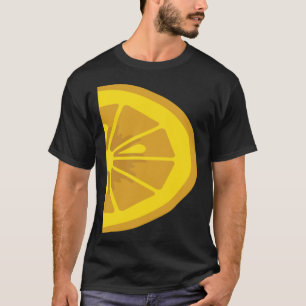 Einfaches Halloween-Kostüm für Paare: Zitrone und T-Shirt