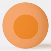 Einfaches Halloween-Kürbisgesichtsgeister beängsti Tischtennisball (Rückseite)