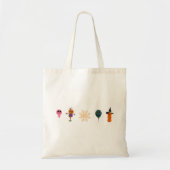 Einfaches Halloween-Kürbisgesichtsgeister beängsti Tragetasche (Vorne)