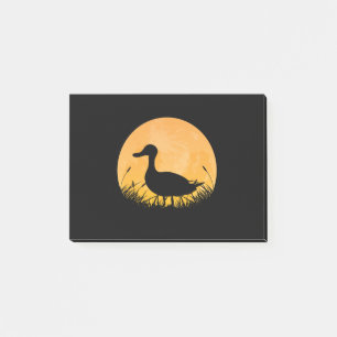 Einfaches Halloween-Outfit Ente Mallard Dipper Mon Post-it Klebezettel