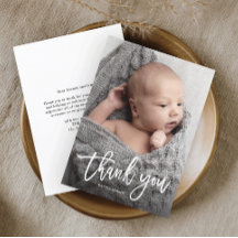 Einfaches handgeschriebenes Baby-Foto