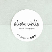 Einfaches handgeschriebenes Skript-Schriftart Soci