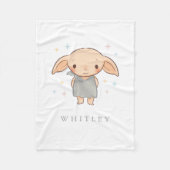 Einfaches Harry-Potter-Dobby-Baby-Badyshower Fleecedecke (Vorderseite)