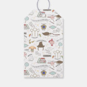 Einfaches Harry Potter - Dobby Baby Shower Geschenkanhänger (Rückseite)