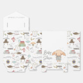 Einfaches Harry Potter - Dobby Baby Shower Geschenkschachtel (Ungefaltet)