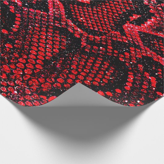 einfaches Hautmuster Geschenkpapier (Ecke)