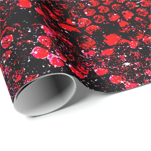 einfaches Hautmuster Geschenkpapier (Rolleneckpunkt)