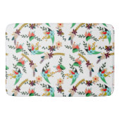 Einfaches, helles Muster Badematte (Vorderseite)