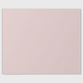 Einfaches hellrosa Schneeflockenmuster-Wrap-Papier Geschenkpapier (Flach)