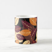 Einfaches Herbstlassen dunkel Kaffeetasse (Mittel)