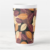 Einfaches Herbstlassen dunkel Milchtasse (Vorderseite)