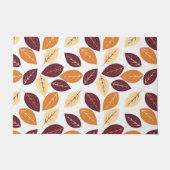 Einfaches Herbstverlassen Tür Fußmatte (Vorderseite)