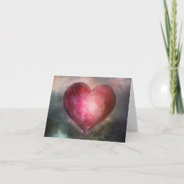 Einfaches Herz, endlose Liebe Feiertagskarte