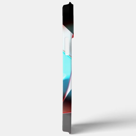 Einfaches Herzdesign, kristalline Tonmischung in K Case-Mate iPhone Hülle (Rückseite / Rechts)