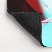 Einfaches Herzdesign, kristalline Tonmischung in K Mousepad (Ecke)