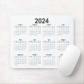 Einfaches Hintergrundprogramm 2024 Mousepad (Mit Mouse)