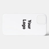 einfaches Hinzufügen eines Logo-Namens Aquarell Ca Case-Mate iPhone Hülle (Rückseite (Horizontal))