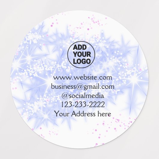 einfaches Hinzufügen eines Logos/Designs mit einem Etiketten (Design 2)