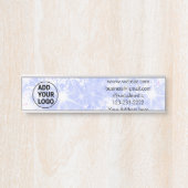 einfaches Hinzufügen eines Logos/Designs mit einem Türschild (Vorderseite )