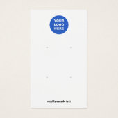 Einfaches Hinzufügen eines Logos mit einer doppelt (Vorderseite)