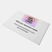 einfaches Hinzufügen eines Logos oder einer Wasser Fußmatte (Schrägansicht)