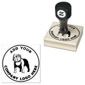 Einfaches Hinzufügen Ihres Firmenlogos Gummistempel (Stempel)