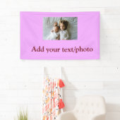 einfaches Hinzufügen IHRES FOTOS TEXT CHRISTMAS Ba Banner (Insitu)