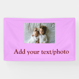 einfaches Hinzufügen IHRES FOTOS TEXT CHRISTMAS Ba Banner