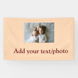 einfaches Hinzufügen IHRES FOTOS TEXT CHRISTMAS Ba Banner