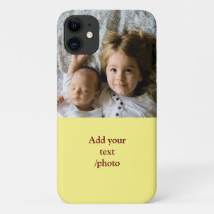 einfaches Hinzufügen IHRES FOTOS TEXT CHRISTMAS C Case-Mate iPhone Hülle