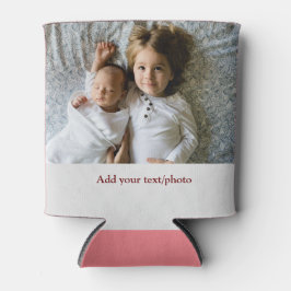 einfaches Hinzufügen IHRES FOTOS TEXT CHRISTMAS C Dosenkühler