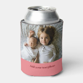 einfaches Hinzufügen IHRES FOTOS TEXT CHRISTMAS C Dosenkühler