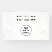 Einfaches Hinzufügen Ihres Logo-Banners Banner (Horizontal)